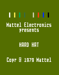 Hard Hat Title Screen